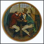 Clinching The Deal Collector Plate by Norman Rockwell MAIN