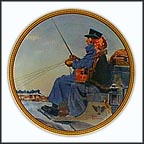The Journey Home Collector Plate by Norman Rockwell MAIN