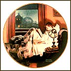 Doorway To The Past Collector Plate by Norman Rockwell MAIN