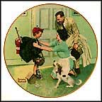 Home From Camp Collector Plate by Norman Rockwell MAIN
