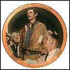 Freedom Of Speech Collector Plate by Norman Rockwell MAIN