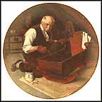 Grandpa's Gift Collector Plate by Norman Rockwell MAIN