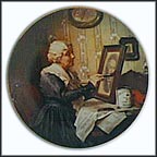 Grandma's Love Collector Plate by Norman Rockwell MAIN