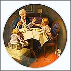 The Gourmet Collector Plate by Norman Rockwell MAIN