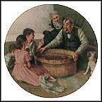 Halloween Frolic Collector Plate by Norman Rockwell MAIN