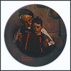 The Music Maker Collector Plate by Norman Rockwell MAIN