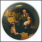 Grandpa's Treasure Chest Collector Plate by Norman Rockwell MAIN