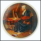 Reflections Collector Plate by Norman Rockwell MAIN