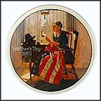 A Mother's Pride Collector Plate by Norman Rockwell MAIN