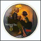 After The Party Collector Plate by Norman Rockwell MAIN