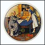 Add Two Cups And A Measure Of Love Collector Plate by Norman Rockwell MAIN