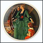 Grandma's Courting Dress Collector Plate by Norman Rockwell MAIN