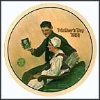 My Mother Collector Plate by Norman Rockwell MAIN