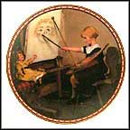 Serious Business Collector Plate by Norman Rockwell MAIN