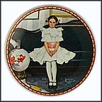 Sitting Pretty Collector Plate by Norman Rockwell MAIN