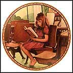 Worlds Away Collector Plate by Norman Rockwell MAIN