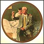 The Country Doctor Collector Plate by Norman Rockwell MAIN