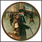 A Helping Hand Collector Plate by Norman Rockwell MAIN