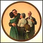 The Homecoming Collector Plate by Norman Rockwell MAIN