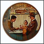 A Time To Keep Collector Plate by Norman Rockwell MAIN