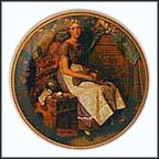 Dreaming In The Attic Collector Plate by Norman Rockwell MAIN