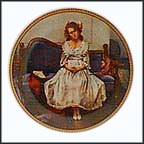 Waiting At The Dance Collector Plate by Norman Rockwell MAIN