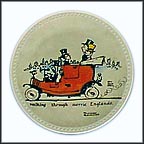 Walking Through Merry England Collector Plate by Norman Rockwell MAIN