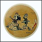 Promenade In Paris Collector Plate by Norman Rockwell MAIN