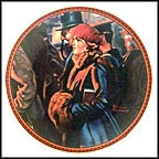 Evening Passage Collector Plate by Norman Rockwell MAIN