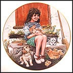 Friday's Child Collector Plate by Pam Cooper MAIN