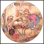 Saturday's Child Collector Plate by Pam Cooper MAIN