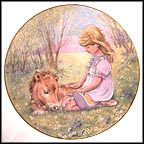 Sunday's Child Collector Plate by Pam Cooper MAIN