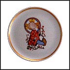 Christmas Child Collector Plate by Berta Hummel MAIN