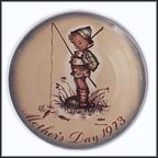 The Little Fisherman Collector Plate by Berta Hummel MAIN