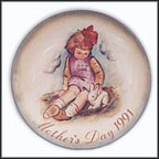 Soft And Gentle Collector Plate by Berta Hummel MAIN