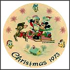 Sleigh Ride Collector Plate by Disney Studio Artists MAIN