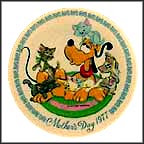 Pluto's Pals Collector Plate by Disney Studio Artists MAIN