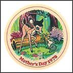 Flowers For Bambi Collector Plate by Disney Studio Artists MAIN