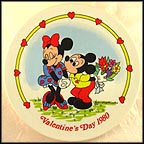 Mickey's I Love You Collector Plate by Disney Studio Artists MAIN