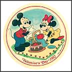 Picnic For Two Collector Plate by Disney Studio Artists MAIN