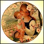 Spring Blossoms Collector Plate by Juan Ferrandiz Castells MAIN