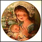 Avian Mother And Child Collector Plate by Juan Ferrandiz Castells MAIN