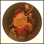 The Flutist Collector Plate by Juan Ferrandiz Castells MAIN