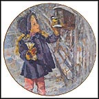 Star's Winter Collector Plate by Jessica Zemsky MAIN