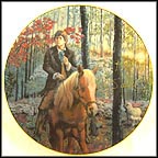 Taylor - artist signed Collector Plate by Rob Sauber MAIN