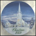Church In Aurora, Ohio Collector Plate by David Coolidge MAIN