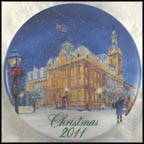 Wayne County Courthouse in Wooster, Ohio Collector Plate by David Coolidge MAIN