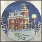 Hower House in Akron, Ohio Collector Plate by David Coolidge MAIN