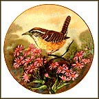 Carolina Wren Collector Plate by A. E. Ruffing MAIN