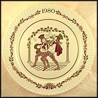 Bringing In The Boar's Head Collector Plate by P. Wood MAIN
